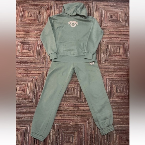 Pants - Primark Unisex Sport Suit 2pcs/set Sweatshirt’s/ Sweatpants New Jersey Warm XS
